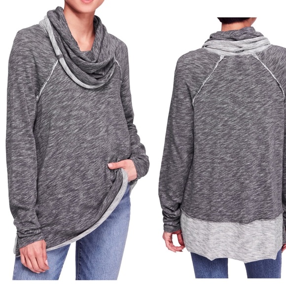Free People Tops - Free People Beach Cocoon Turtle Neck